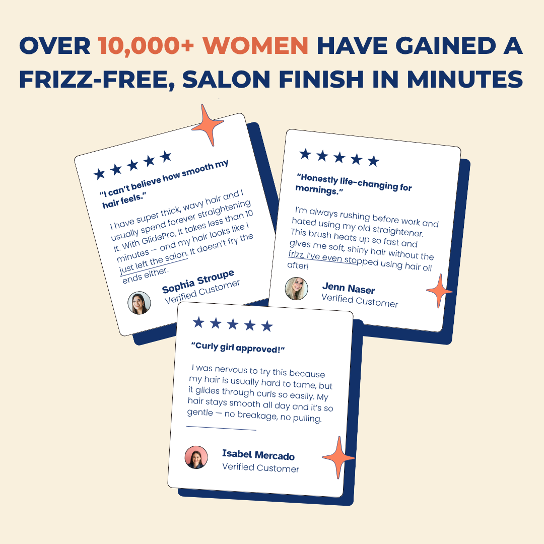 GlidePro Ionic Brush: Smooth, Salon-Quality Hair in Minutes