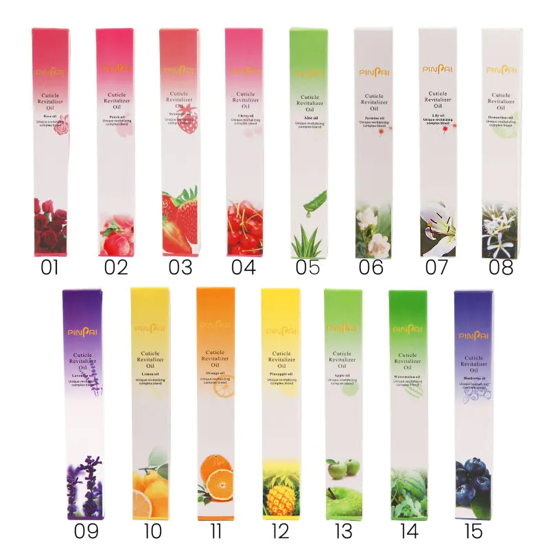 15 Styles Nail Nutrition Oil Pen for Manicure Care